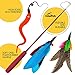 Cowfish Cat Toys Kitten Toys Assortments, 27PCS Variety Toy Set Including Cat Feather Teaser Wand, Feather Toys, Mice, Catnip Toys, Colorful Balls, Bells for Cat, Kitty, Kitten