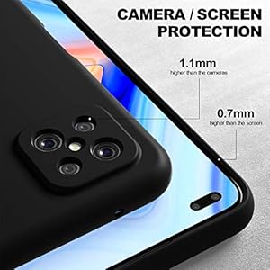 Cresee - Custodia in silicone per Oppo Reno 4Z 5G, con protezione per fotocamera, rivestimento in microfibra… - immagine 4