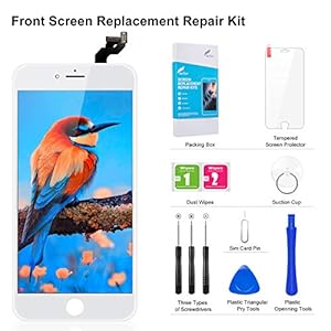 BuTure Schermo per iPhone 6S Plus (Bianco) - immagine 8
