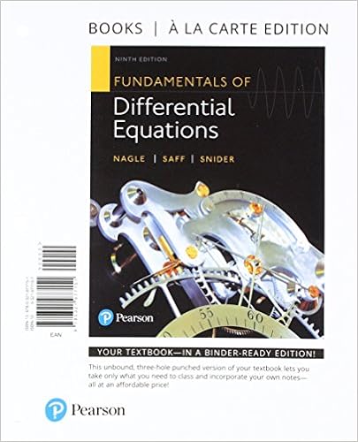 Fund.Of Differential Equations (Loose)