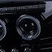 Spec-D Tuning 2LHP-F15097G-TM Black Projector Headlight (Halo Gloss Housing Smoke Lens)