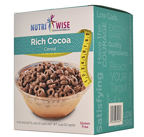 NutriWise - Rich Cocoa Protein Diet Cereal (5/Box)