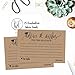 Hadley Designs 25 Graduation Advice Cards 2025 - Grad Notes, Advice and Wishes, & Words of Wisdom Cards for Graduate in Bulk, Ideal for College and High School Graduation Games & Party (Rustic)