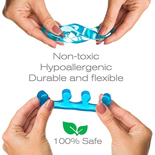 Toe Separators and Toe Straightener Restore Toes to Their Original Shape Gel Toe Stretcher Toe Spacers for Women and Men Hammer Toes Bunion Corrector Relaxing Toes - Thumbnail 6