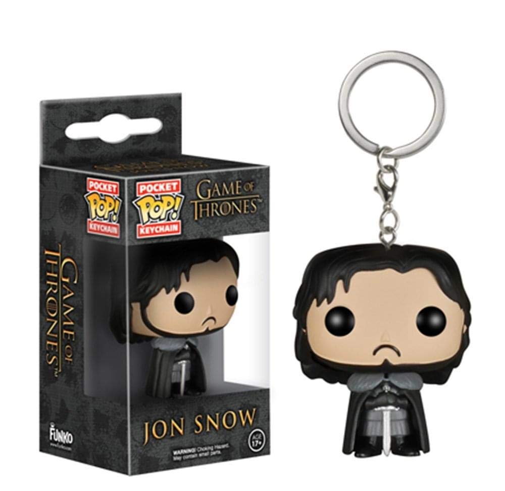 Funko Game Of Thrones 4449-PDQ Jon Snow Pocket Pop Keychain