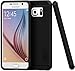 Galaxy S6 Case, Ariza ImperialDual Layer [Slim Fit Series] Hybrid Shock-Dispersion Technology [Scratch Resistant] Everything Resistant Case for Drop and Impact Protection - Ultra Layered Case for Samsung Galaxy S6 Non-Edge, Black