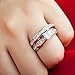 Princess Cut Wedding Engagement Ring, 925 Sterling Silver (sterling-silver, 9)