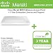 Cisco Meraki MR52 Dual-Band, 4x4:4, 802.11ac Wave 2 Indoor High Performance Wireless Access Point with 3 Years Enterprise Licens