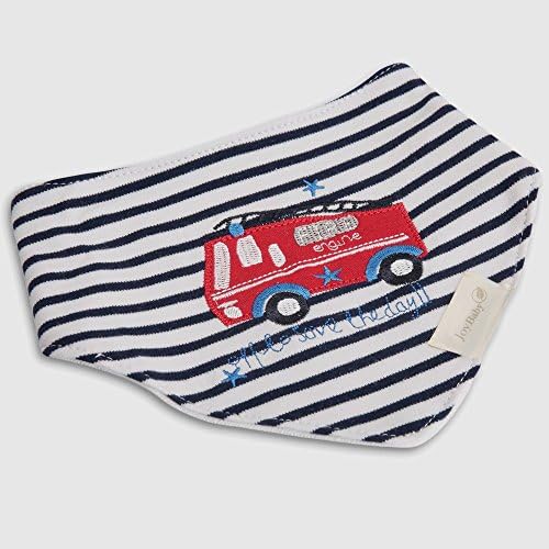 100% Cotton Baby Bandana Drool Bib 1pc (FIRE1 Pattern)