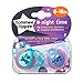 Tommee Tippee Closer to Nature Night Time Orthodontic Infant Soother Pacifier, 6-18 Months - Unisex, 4 Pack