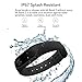 Xiaomi Mi Band 2 Fitness Activity Tracker Smart Bracelet Heart Rate Monitor Bluetooth 4.0 Pedometer Sleep Monitor Sport Wristband Smartwatch IP67 Waterproof for Android and IOS [Global Version]