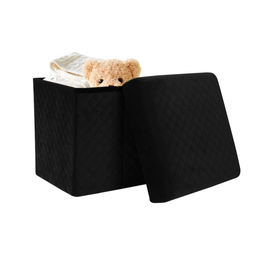 Best Velvet Tufted Cube Ottoman