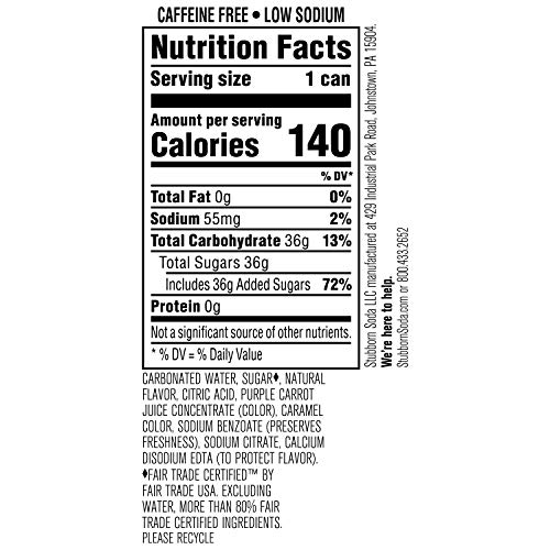 STUBBORN SODA, Black Cherry Tarragon, 12oz Cans (12 Pack) Pricepulse