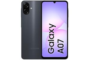 Celular Samsung Galaxy A07 128GB, 4GB, Câm. 50MP, Tela 6.7"- Preto