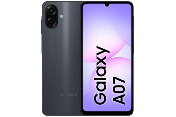 Celular Samsung Galaxy A07 256GB, 8GB, Câm. 50MP, Tela 6.7" - Preto