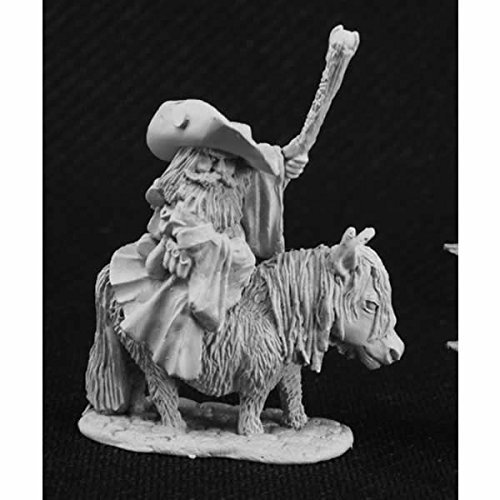 Dwarf Battlemage On Pony Miniature 25mm Heroic Scale Dark Heaven Legends Reaper Miniatures