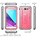 Samsung Galaxy J7 2017, Galaxy Halo Case, SUPCASE UB Pro Series Full-Body Rugged Holster with Built-in Screen Protector for Galaxy Halo/J7 2017 (SM-J727), Not fit J7 2018 (SM-J737) (Pink)