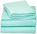 Intelligent Design Cotton Blend Jersey Knit Bed Sheet Set Wrinkle Resistant, Soft Sheets with 14