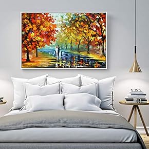 Floating Framed Canvas Wall Art for Living Room, Bedroom Scenery Canvas Prints for Home Decoration Ready to Hang - 16x24 inches