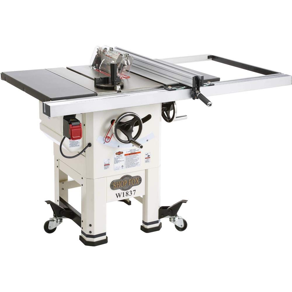 Photo 1 of ***PARTIAL SET*** Shop Fox W1837 10" 2 hp Open-Stand Hybrid Table Saw