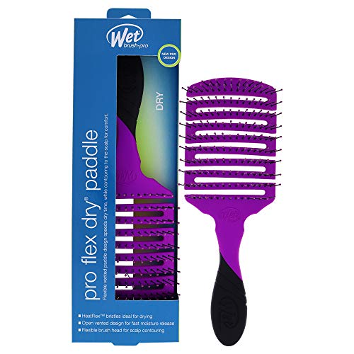 cepillo de paleta seco wet brush pro flex - púrpura 1 pieza