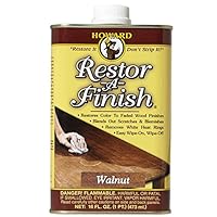 Howard Products RF4016 Restor-A-Finish, 16 oz, Walnut