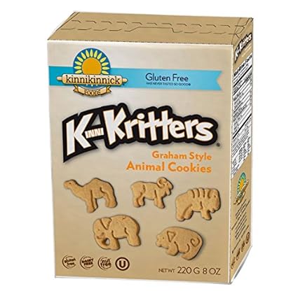 Amazon Com Kinnikinnick Graham Animal Crackers 8 Oz
