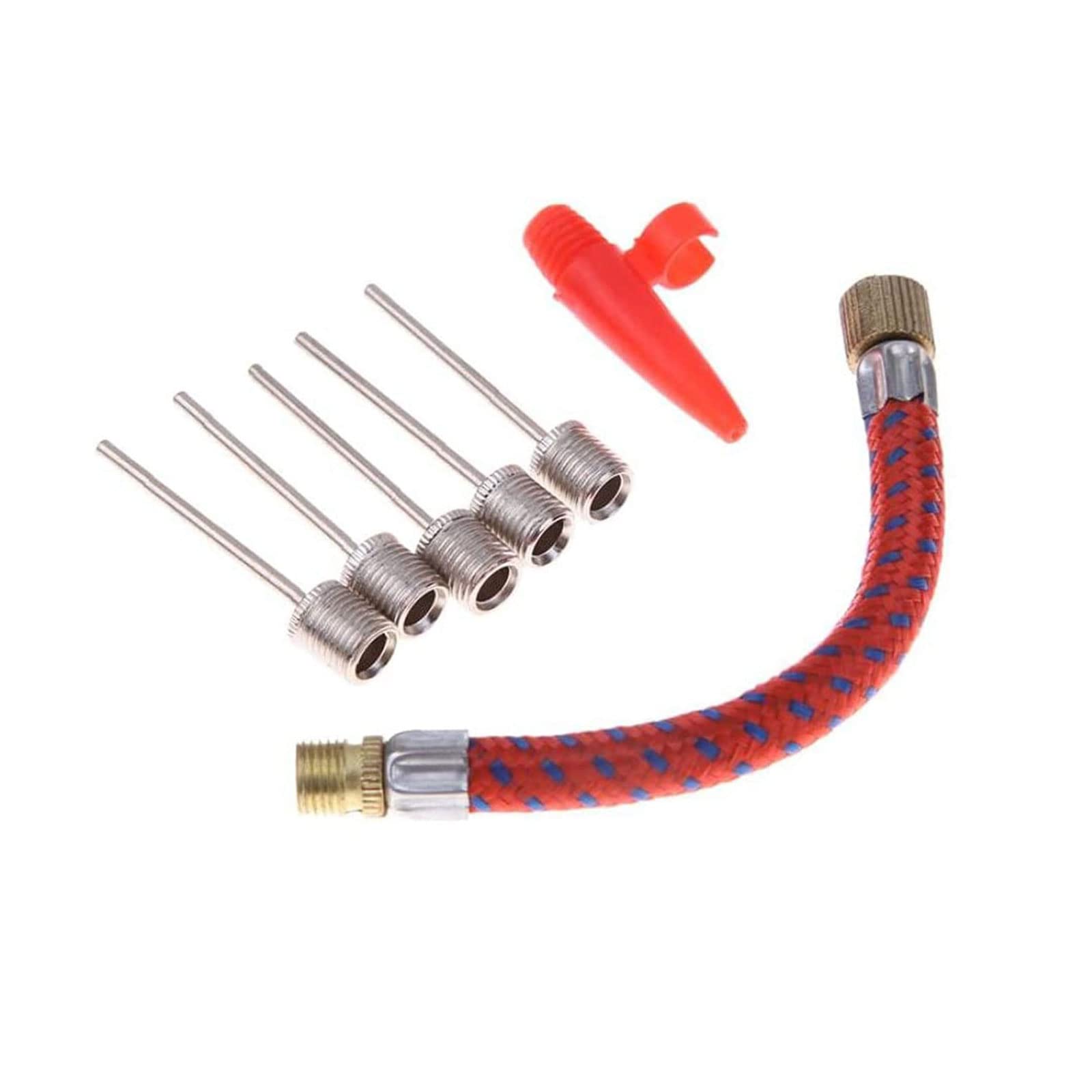 TMRBBesty Needle for Sports Ball Pump,Ball Pump Needles,Valve Needles for,Metal Needles for Pumps Suitable for Inflating Sports Balls, Football, Basketball,Volleyball and Much More