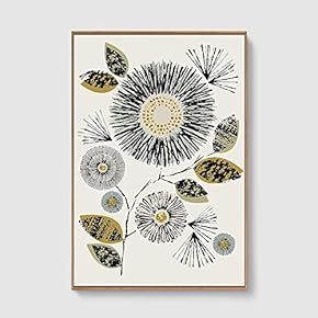 Framed Home Artwork Nordic Style for Living Room Bedroom