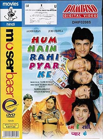Amazon Com Hum Hain Rahi Pyar Ke Brand New Single Disc Dvd Hindi Language With English Subtitles Released By Moserbaer mir Khan Juhi Chawla Sharokh Bharucha Kunal Khemu Baby Ashrafa Mahesh Bhatt Tahir