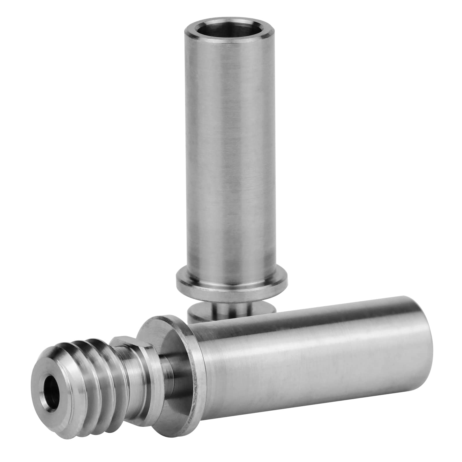 POLISI3D 2-Pack Upgrade All Metal Titanium TC4 Heatbreak High Temperature Throat Compatible with Anycubic Mega S, Mega Pro, Vyper 3D Printer Accessories