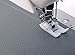 PannySewCraft Non-Stick Zigzag Teflon Presser Foot - Fits Low Shank Snap-On Singer*, Brother, Babylock, Euro-Pro, Janome, Kenmore, White, Juki, New Home