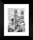 Waterfall 15x18 Framed Art Print by M.C. Escher