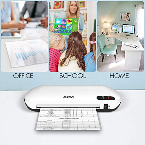 Laminating Machine, JZBRAIN A4 Laminator Machine with Trimmer, Fast