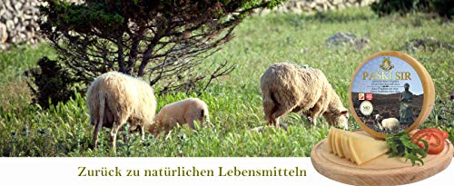 PAGER KÄSE - PAŠKI SIR Schafskäse min 300g Laktosefrei - veredelt mit dem Meersalz aus der Saline von Pag – Bild 7
