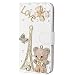 Galaxy S5 Case, LA GO GO(TM) Luxury 3D Bling HandmadeĀ Glitter Crystal Rhinestone Pearl Leather Flip Wallet Protective Cover Case for Samsung Galaxy S5 i9600 (Bear and Tower)