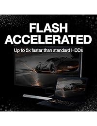 Seagate - Disco duro FireCuda Gaming SSHD de 1 TB (disco duro SATA de 7200 rpm, caché de 6 Gb s y 64 MB de 3,5 pulgadas) - Embalaje libre de frustración (ST1000DXZ02)