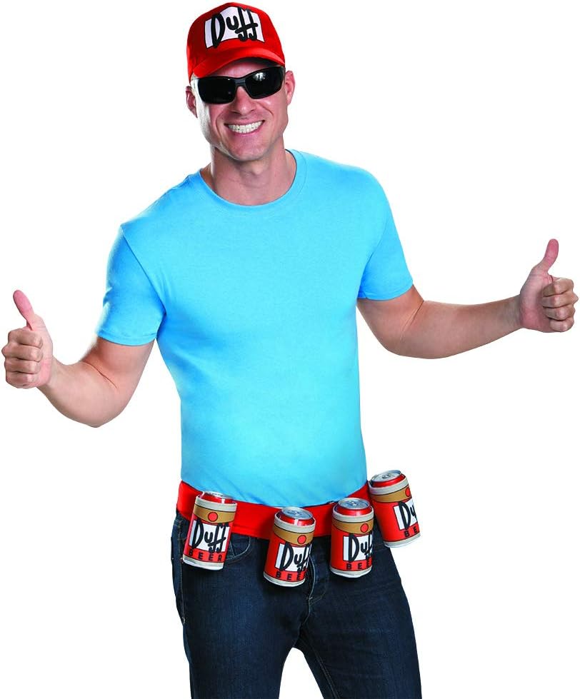 The Simpsons Duffman Costume Kit Adult One Size Amazon.co.uk Toys & Games