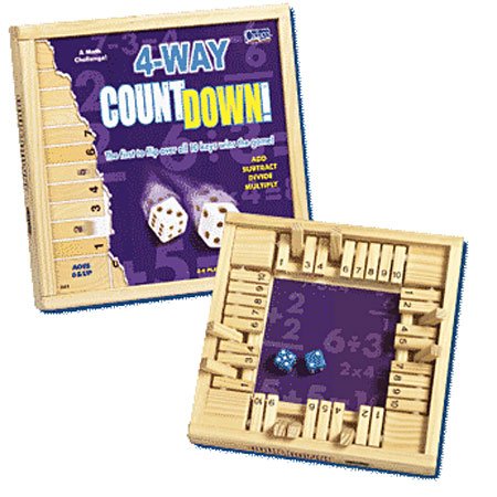 Poof-Slinky Inc 0C241 Way Countdown Game, 2 to 4 Players, Multicolor