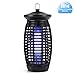 Bug Zapper,Electric Indoor Mosquito Zapper Fly Trap,Insect Killer with 120V UV Light Bulb,360°Coverage Fly Zapper Mosquito Trap for Patio Bug Light and Garden,Yard,Office,Kitchen,Restaurant[UPGRADED]