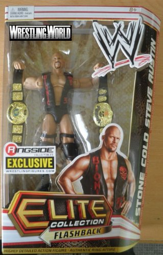 Mattel WWE Exclusive Stone Cold Steve Austin  Texas Rattlesnake  Action Figure