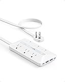 Anker Flat Plug Power Strip(300J), 10-in-1 Ultra