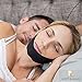 Anti Snoring Chin Strap for CPAP Users - Men and Women - Snore Chin Strap Snoring Solution - Snore Stopper CPAP Chin Strap for Snoring, Dry Mouth - Snore Relief Jaw Band CPAP Chin Strap