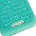 HTC Desire 510 Case, Style4U HTC Desire 510 Studded Rhinestone Crystal Bling Hybrid Armor Case Cover with 1 HD Screen Protector and 1 Stylus [Teal / Mint Green]