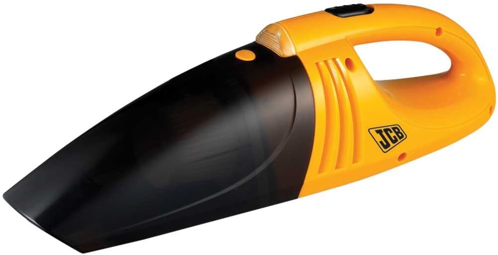 JCB 70385 Cordless Handheld Vacuum Cleaner 0.4 Litre, Yellow Amazon.co