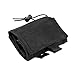 Tactical Compact Roll-Up Pouch Folding Dump Pouch Magazines Elastic Draw Cord MOLLE PALS Shooting Gear 7.5”L X 8.5”H X 3.5”W (Black)