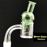 yentec Quartz Core Reactor Solid Heating Collect OD 26mm Bucket with Cap (14MM male)