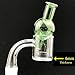 JEMQ yentec Quartz Core Reactor Solid Heating Collect OD 26mm Bucket with Cap (14MM male)