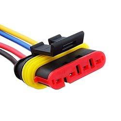 MUYI 5 Sets 4 Pin Wire Connector 18AWG Waterproof