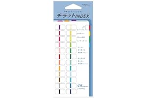 Midori Index Label S Chirat 82469006 Vivid 24 Colors | Index Sticker